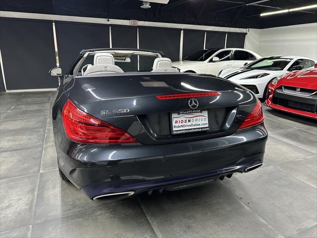 used 2017 Mercedes-Benz SL 550 car, priced at $40,988