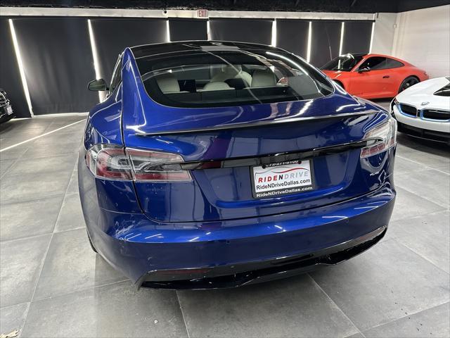 used 2021 Tesla Model S car, priced at $58,988