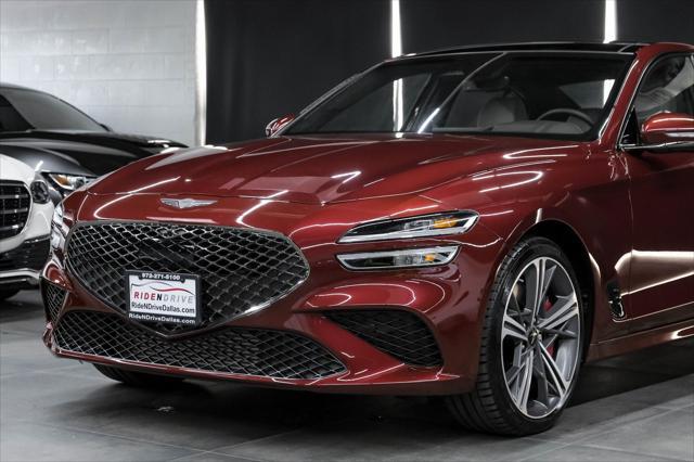 used 2024 Genesis G70 car, priced at $46,488