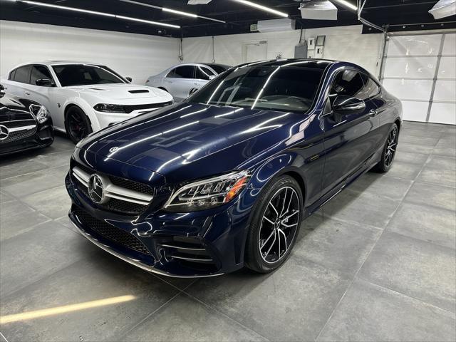 used 2019 Mercedes-Benz AMG C 43 car, priced at $34,488