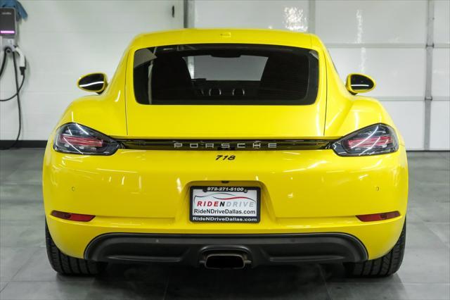 used 2018 Porsche 718 Cayman car, priced at $37,988