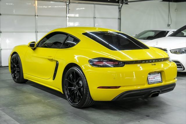 used 2018 Porsche 718 Cayman car, priced at $37,988