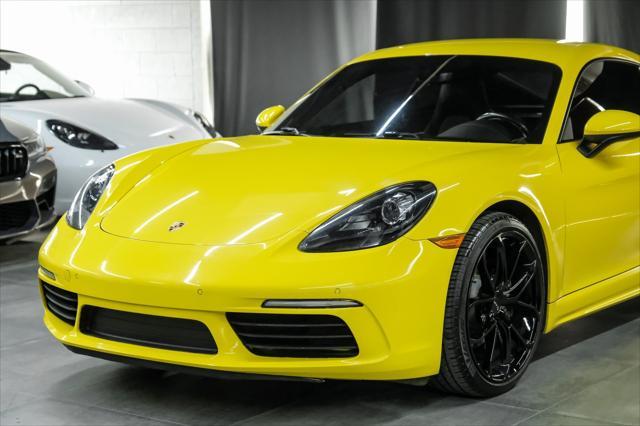 used 2018 Porsche 718 Cayman car, priced at $37,988