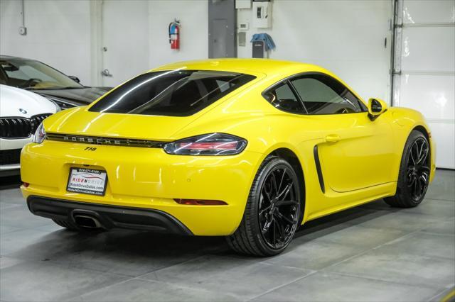 used 2018 Porsche 718 Cayman car, priced at $37,988