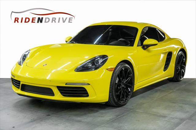 used 2018 Porsche 718 Cayman car, priced at $37,988