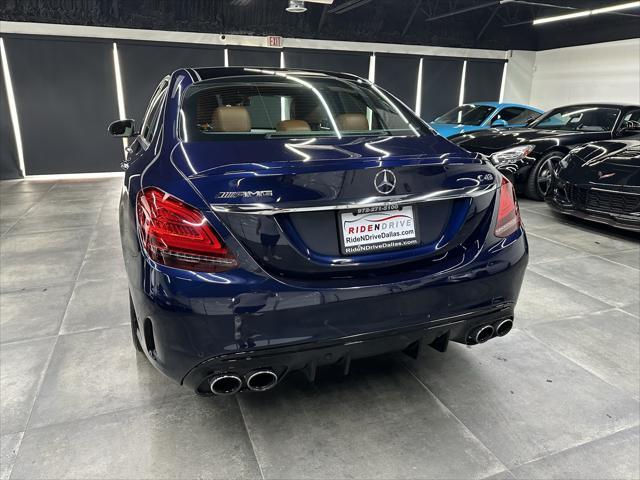 used 2021 Mercedes-Benz AMG C 43 car, priced at $33,988