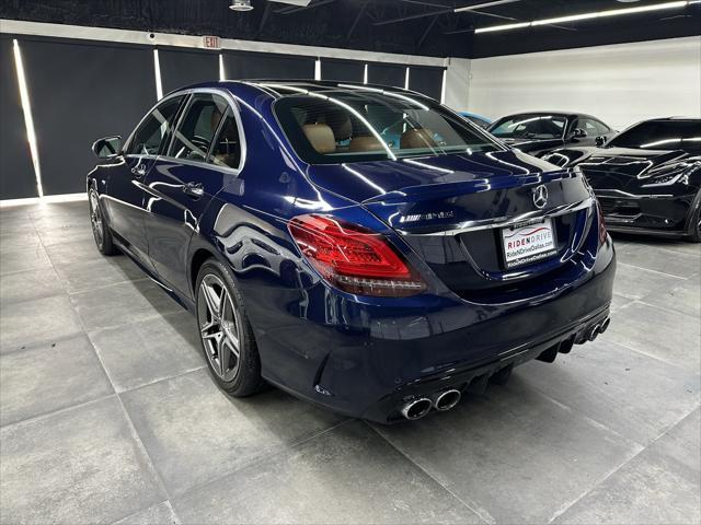 used 2021 Mercedes-Benz AMG C 43 car, priced at $33,988