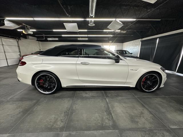 used 2017 Mercedes-Benz AMG C 63 car, priced at $42,488