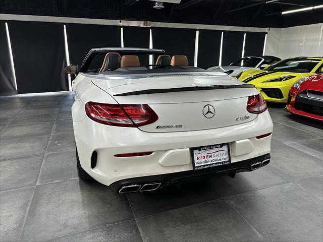 used 2017 Mercedes-Benz AMG C 63 car, priced at $42,488