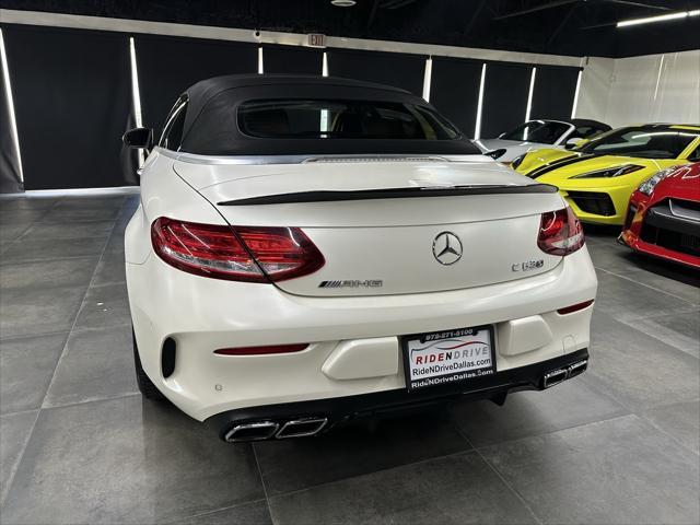 used 2017 Mercedes-Benz AMG C 63 car, priced at $42,488