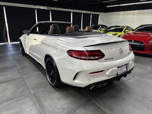 used 2017 Mercedes-Benz AMG C 63 car, priced at $42,488