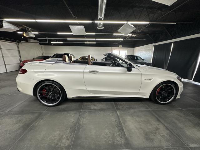 used 2017 Mercedes-Benz AMG C 63 car, priced at $42,488