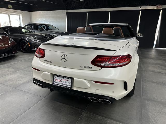 used 2017 Mercedes-Benz AMG C 63 car, priced at $42,488