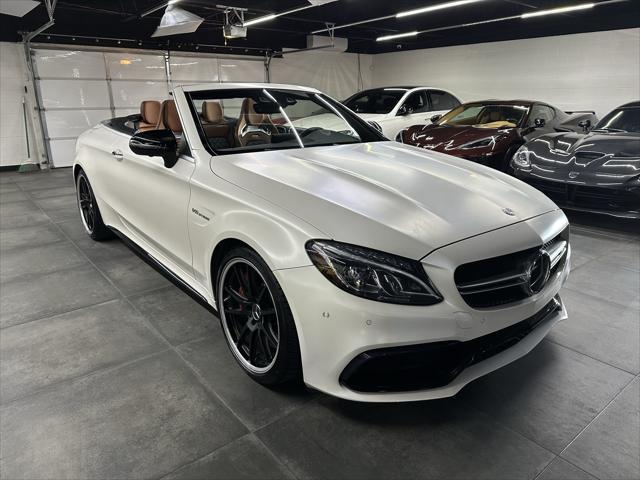 used 2017 Mercedes-Benz AMG C 63 car, priced at $42,488