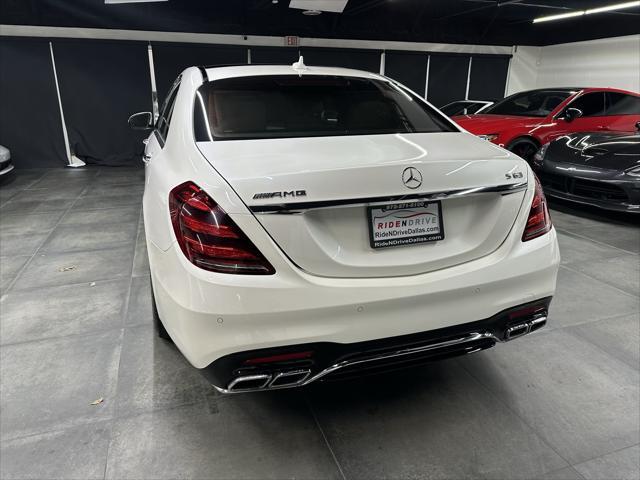 used 2019 Mercedes-Benz AMG S 63 car, priced at $82,988