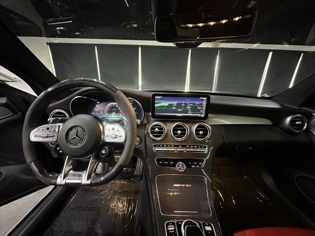 used 2019 Mercedes-Benz AMG C 63 car, priced at $55,488