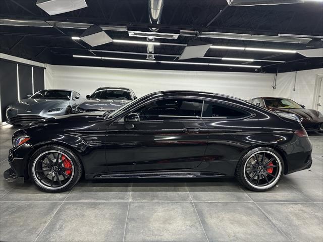 used 2019 Mercedes-Benz AMG C 63 car, priced at $55,488