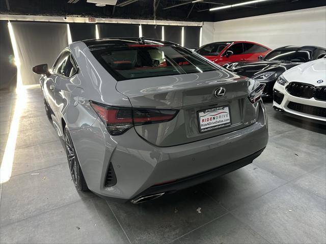 used 2023 Lexus RC 350 car, priced at $48,988