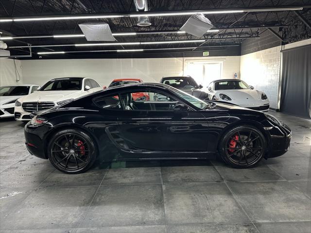 used 2017 Porsche 718 Cayman car, priced at $46,988