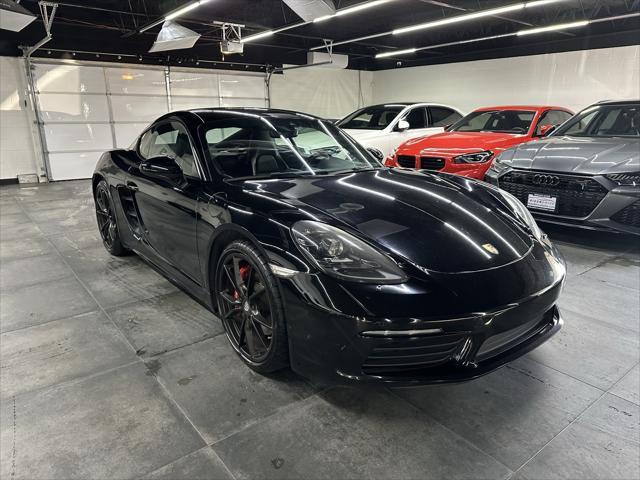 used 2017 Porsche 718 Cayman car, priced at $46,988