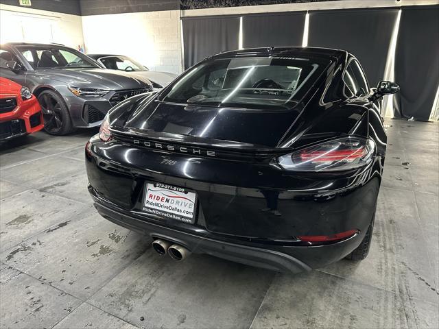 used 2017 Porsche 718 Cayman car, priced at $46,988