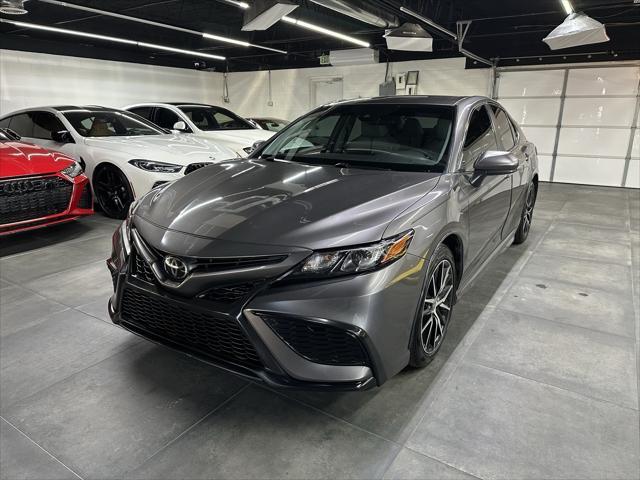 used 2021 Toyota Camry car, priced at $20,488