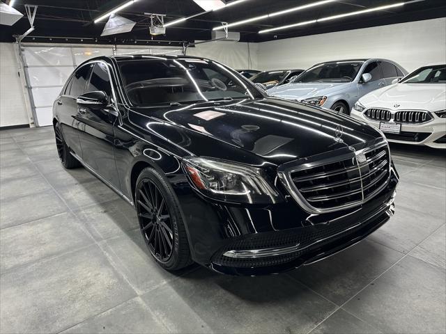 used 2018 Mercedes-Benz S-Class car, priced at $29,988