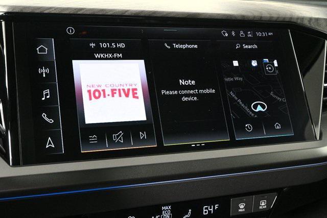 used 2024 Audi Q4 e-tron car, priced at $36,495