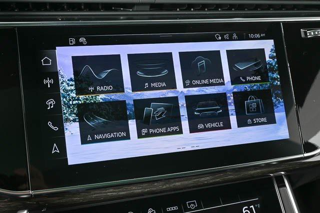 new 2025 Audi Q8 car, priced at $72,869