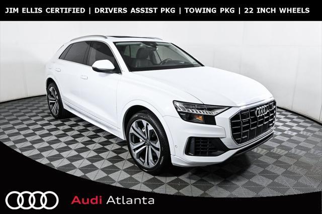 used 2019 Audi Q8 car, priced at $34,995