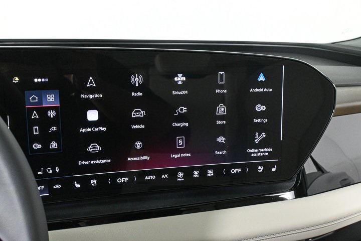 new 2025 Audi Q6 e-tron car, priced at $72,720