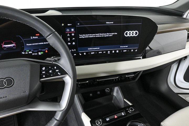 new 2025 Audi Q6 e-tron car, priced at $72,720