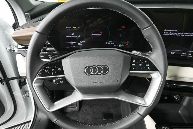 new 2025 Audi Q6 e-tron car, priced at $71,000