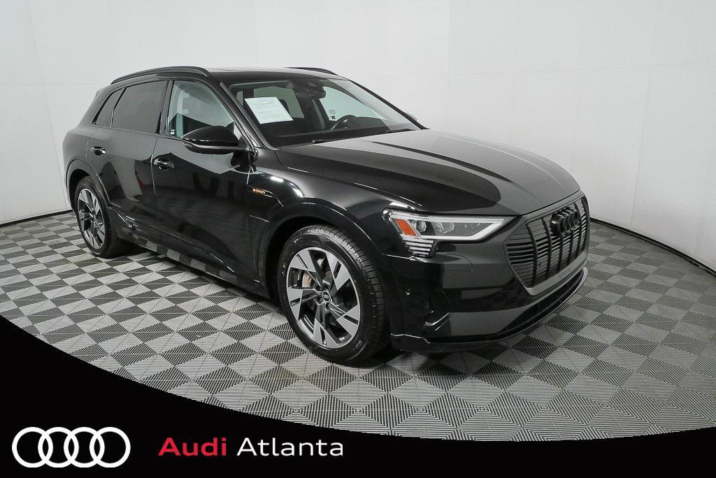 used 2021 Audi e-tron car, priced at $21,995