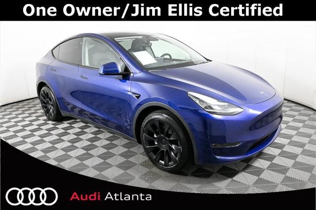 used 2021 Tesla Model Y car, priced at $27,995