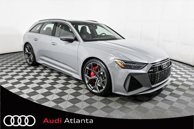 new 2025 Audi RS 6 Avant car, priced at $142,620