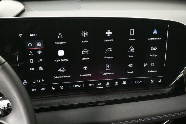 new 2025 Audi Q6 e-tron car, priced at $75,418