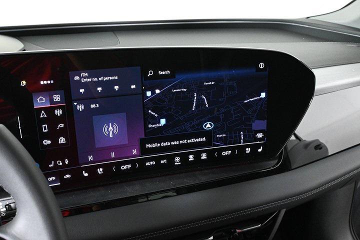 new 2025 Audi Q6 e-tron car, priced at $75,155
