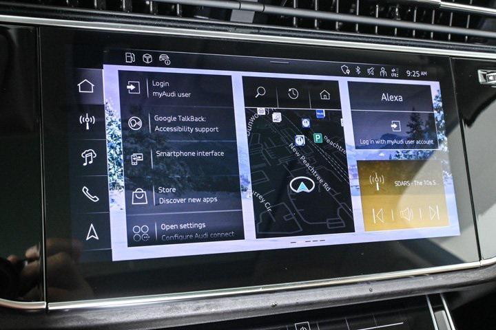 new 2025 Audi Q7 car, priced at $74,640