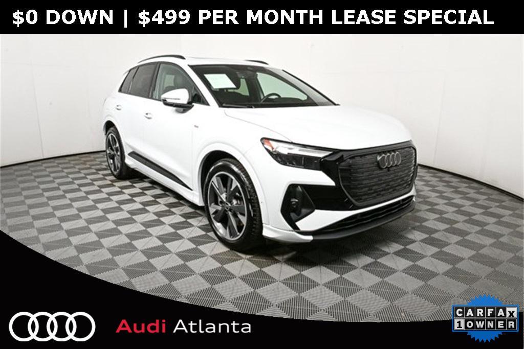 used 2024 Audi Q4 e-tron car, priced at $38,740