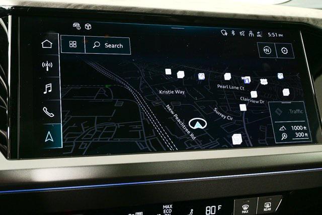 used 2024 Audi Q4 e-tron car, priced at $39,495