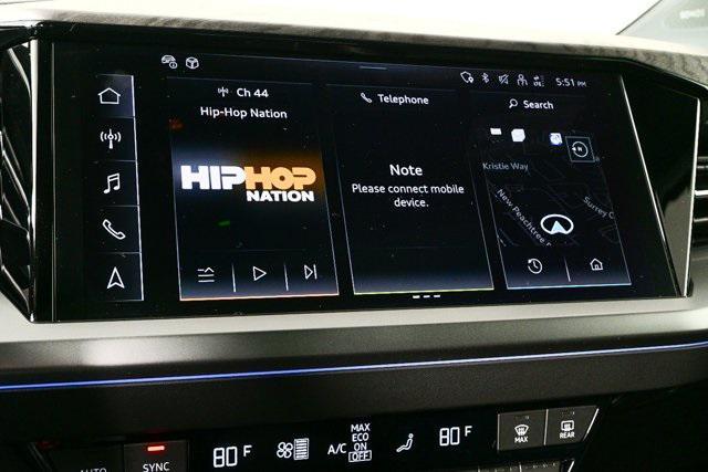 used 2024 Audi Q4 e-tron car, priced at $39,495