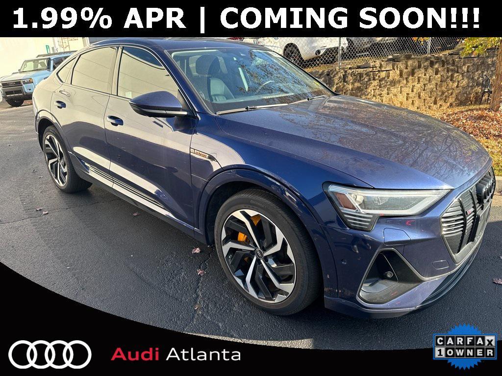 used 2022 Audi e-tron Sportback car, priced at $31,495