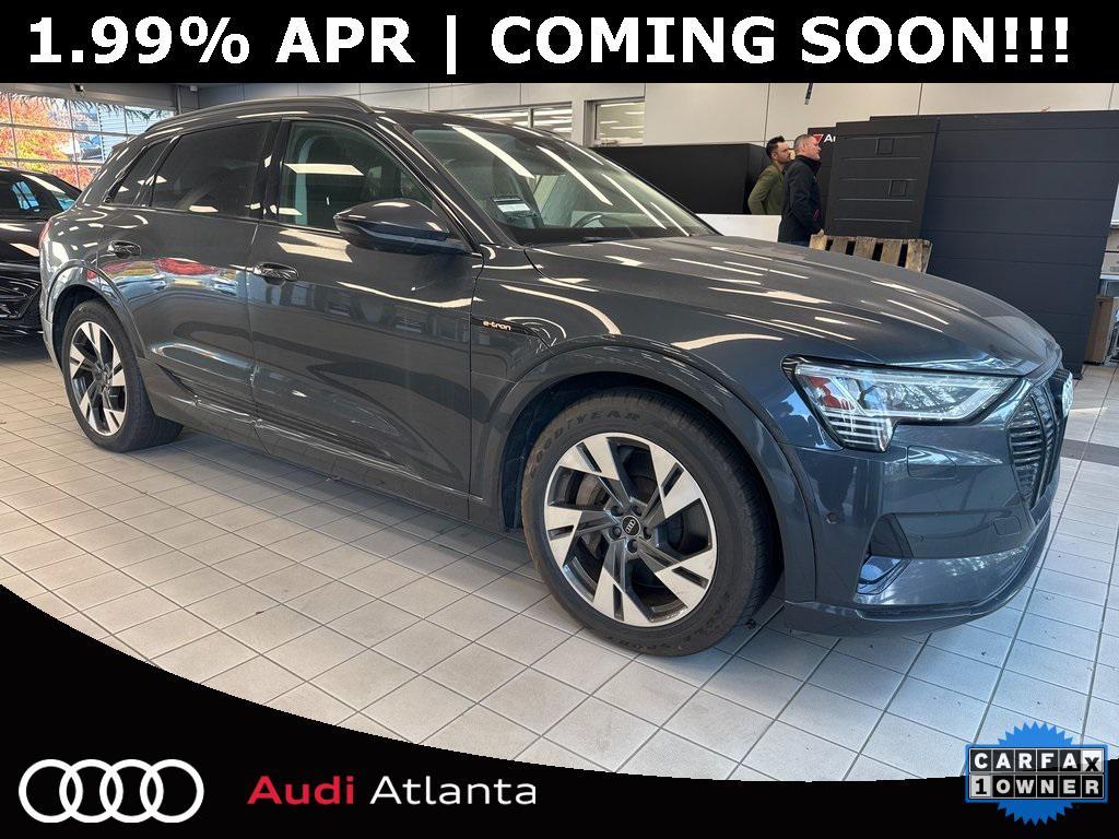 used 2021 Audi e-tron car, priced at $22,995