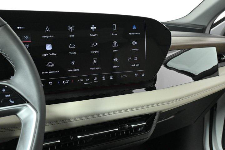 new 2025 Audi Q6 e-tron car, priced at $73,750