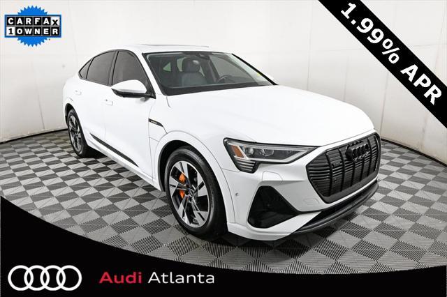 used 2022 Audi e-tron Sportback car, priced at $28,995