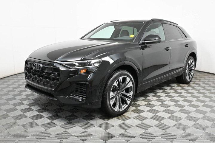 new 2025 Audi Q8 car, priced at $77,392
