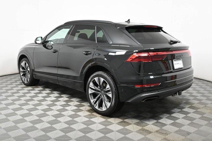 new 2025 Audi Q8 car, priced at $77,392