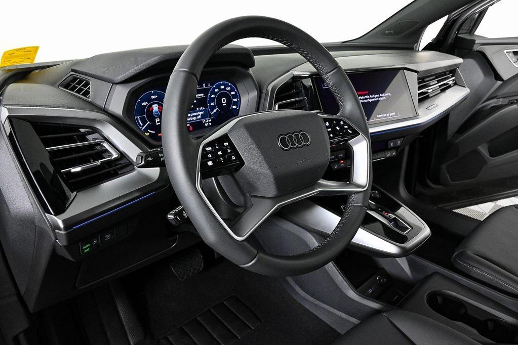 new 2025 Audi Q4 e-tron car, priced at $64,014