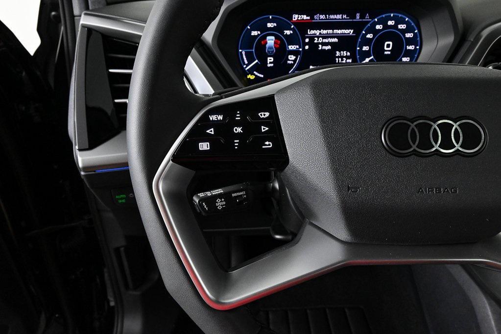 new 2025 Audi Q4 e-tron car, priced at $64,014
